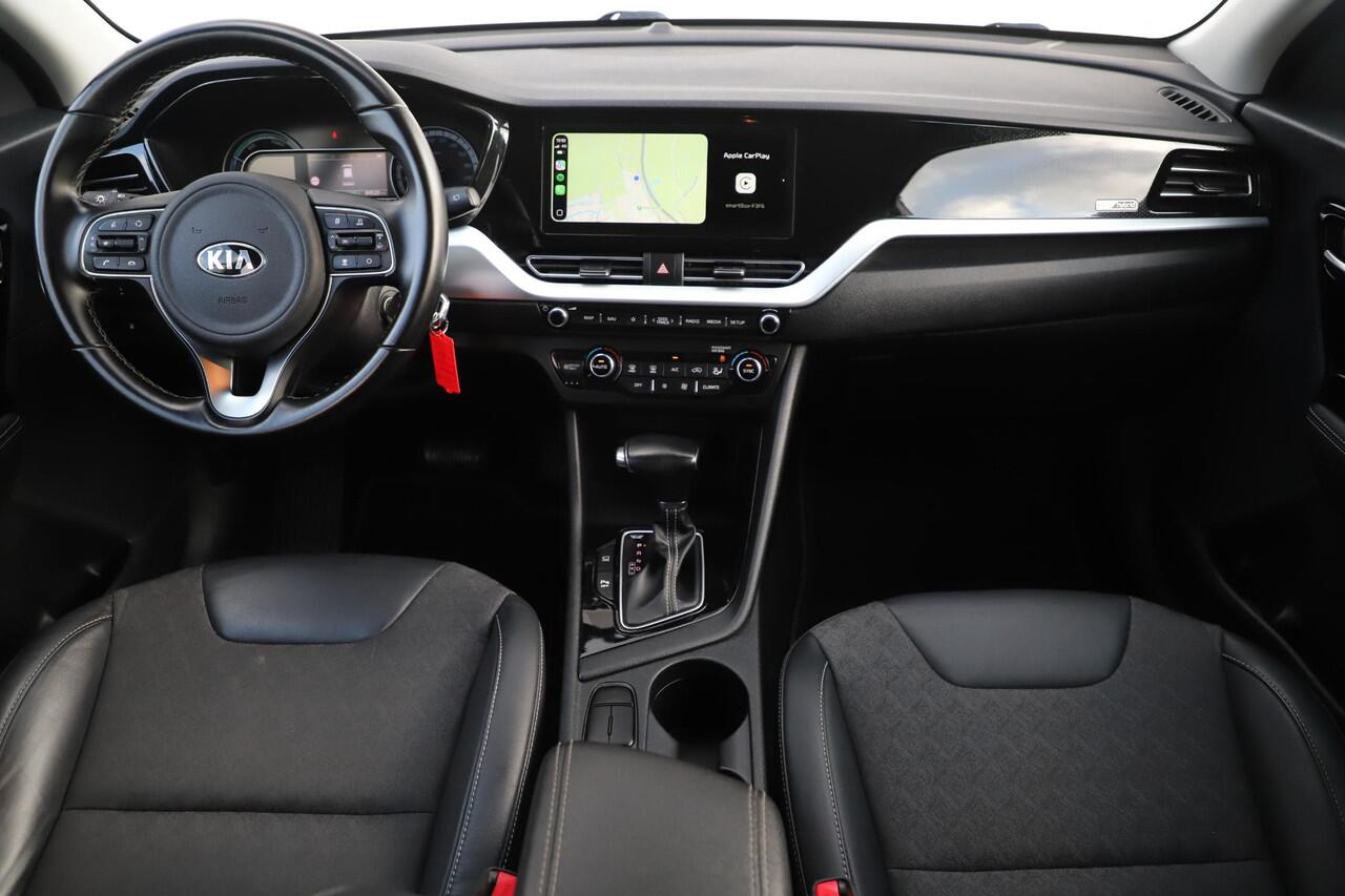 KIA Niro 1.6 GDi Hybrid DynamicLine Half Leder Carplay Android Navigatie Achteruitrijcamera Climate Cruise Control Rijstrooksensor Parkeersensor
