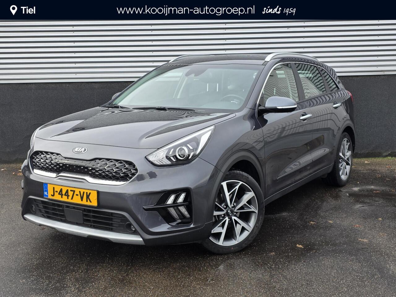 KIA Niro 1.6 GDi Hybrid DynamicLine Navigatie, 1e eign. NL-auto, Nieuw geleverd en dealeronderhouden, 18" LMV, Achteruitrijcamera & parkeersensoren, BTW-auto