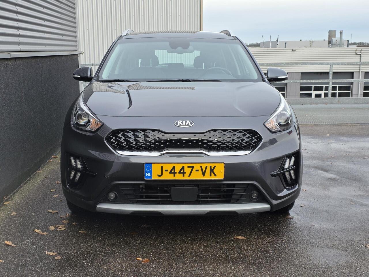 KIA Niro 1.6 GDi Hybrid DynamicLine Navigatie, 1e eign. NL-auto, Nieuw geleverd en dealeronderhouden, 18" LMV, Achteruitrijcamera & parkeersensoren, BTW-auto