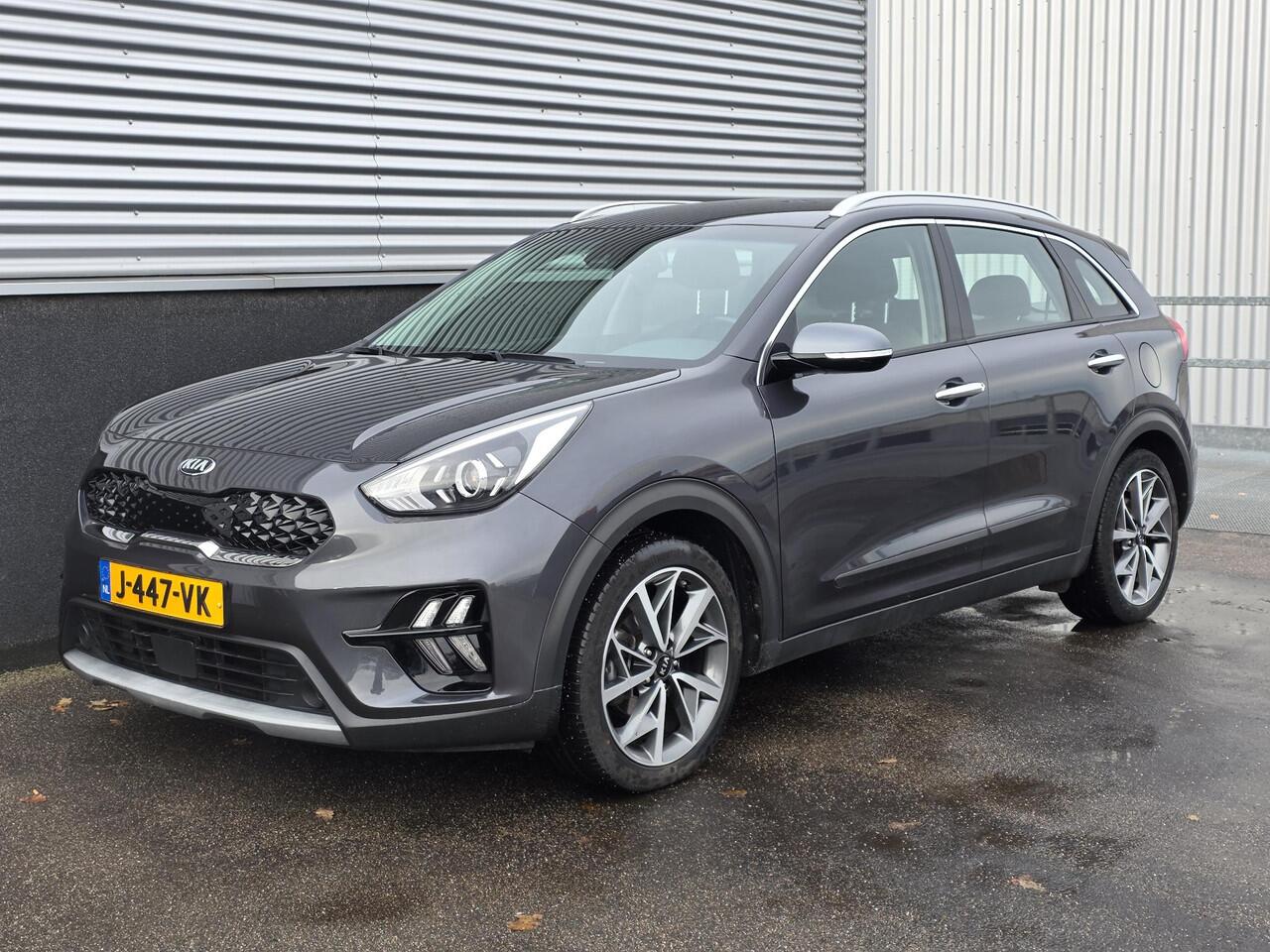 KIA Niro 1.6 GDi Hybrid DynamicLine Navigatie, 1e eign. NL-auto, Nieuw geleverd en dealeronderhouden, 18" LMV, Achteruitrijcamera & parkeersensoren, BTW-auto