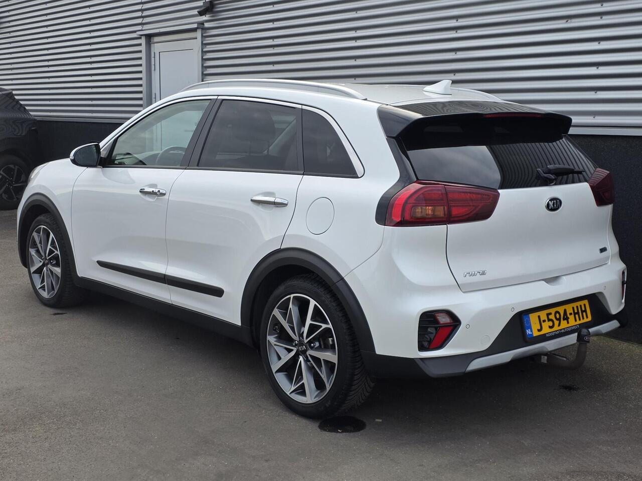 KIA Niro 1.6 GDi Hybrid DynamicPlusLine Trekhaak, dodehoek detectie, parkeersensoren, keyless, stoel- & stuurwiel verwarmd, navigatie, Apple CarPlay/Android Auto, auto vol luxe!