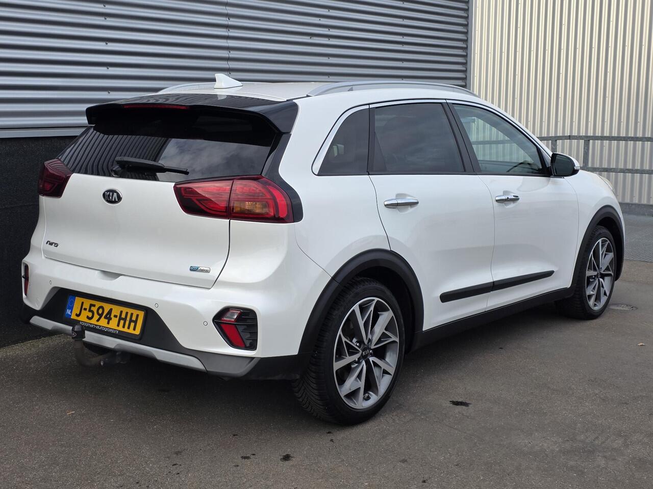 KIA Niro 1.6 GDi Hybrid DynamicPlusLine Trekhaak, dodehoek detectie, parkeersensoren, keyless, stoel- & stuurwiel verwarmd, navigatie, Apple CarPlay/Android Auto, auto vol luxe!