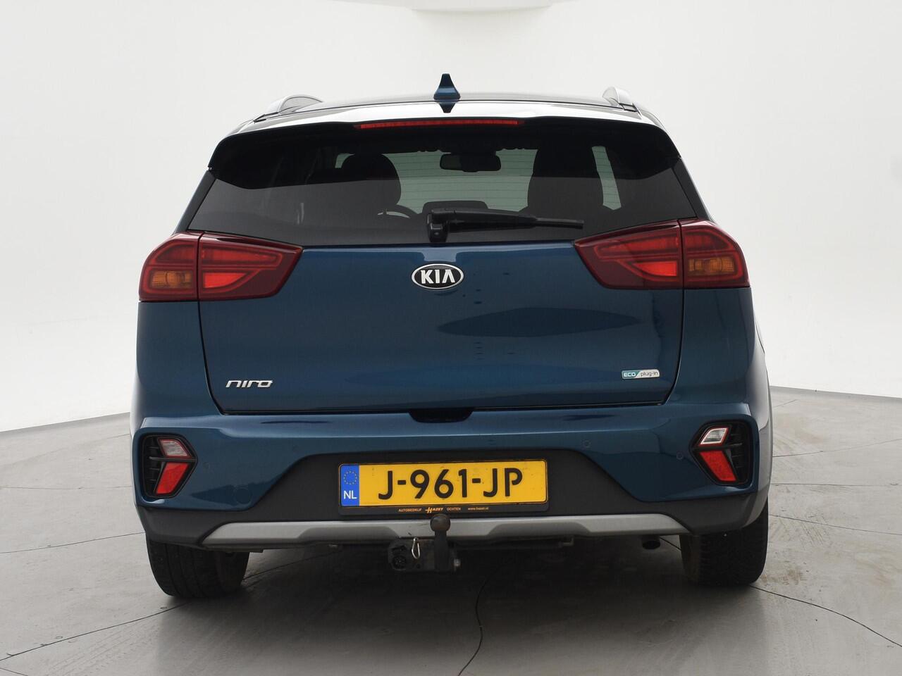 KIA Niro 1.6 GDi PHEV DYNAMICPLUSLINE + TREKHAAK | LEDER | STUUR/STOELVERW. | CAMERA | CARPLAY