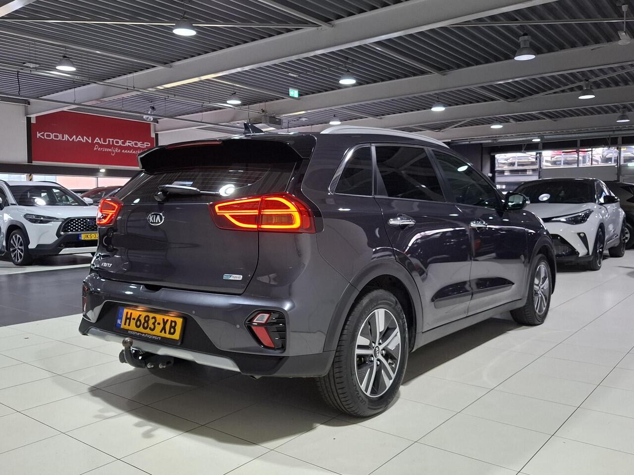 KIA Niro 1.6 GDi Hybrid DynamicLine Trekhaak, Apple Carplay/Android Auto, Navigatie, Camera.