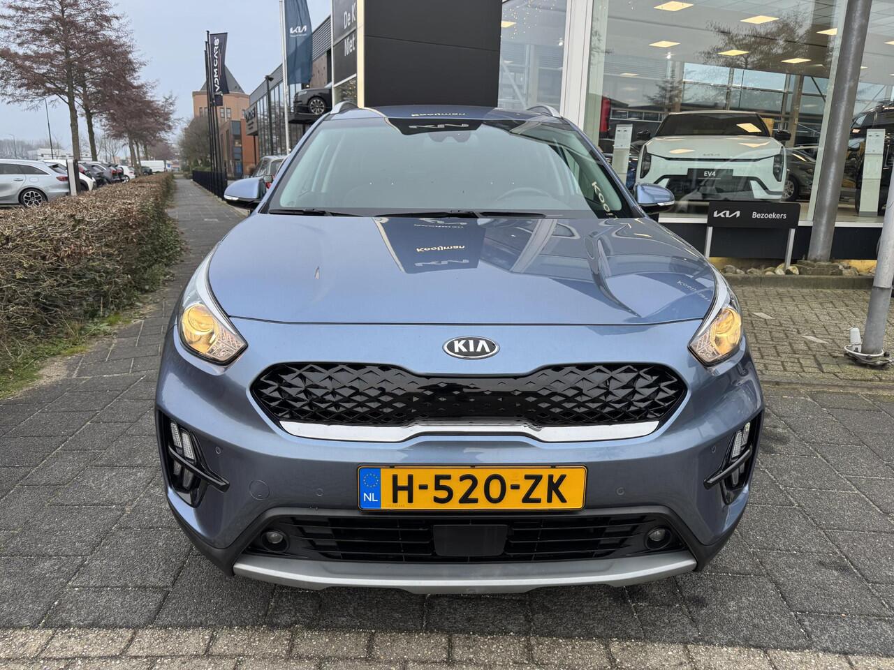 KIA Niro 1.6 GDi PHEV DynamicPlusLine Dealeronderhouden, Afneembare trekhaak, Eerste Eigenaar, Dodehoekassistentie, All Season Banden, Enz...