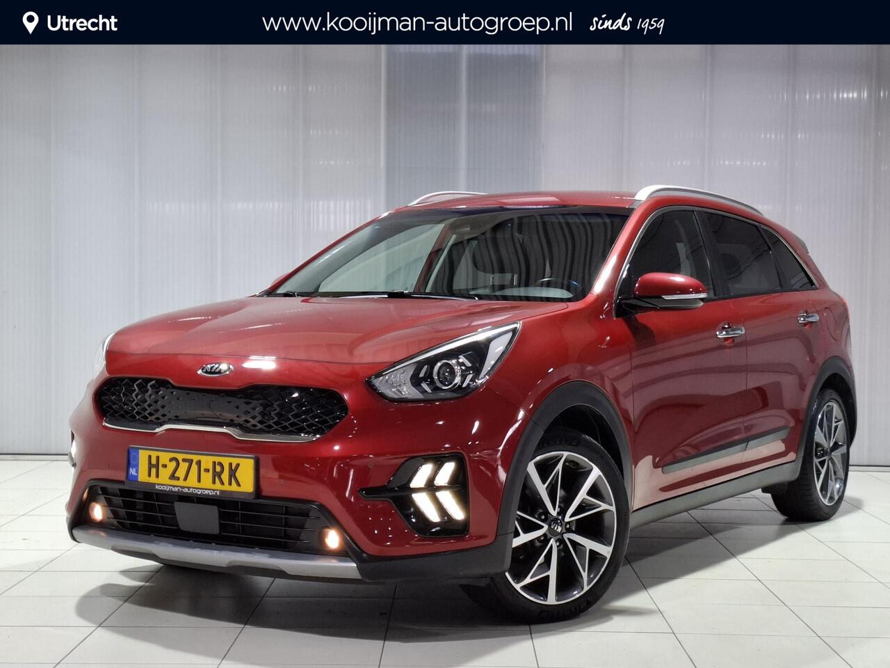 KIA Niro 1.6 GDi Hybrid DynamicPlusLine Trekhaak, Stoel en Stuur verwarming, Apple Carplay/Android Auto, Navigatie, Camera.