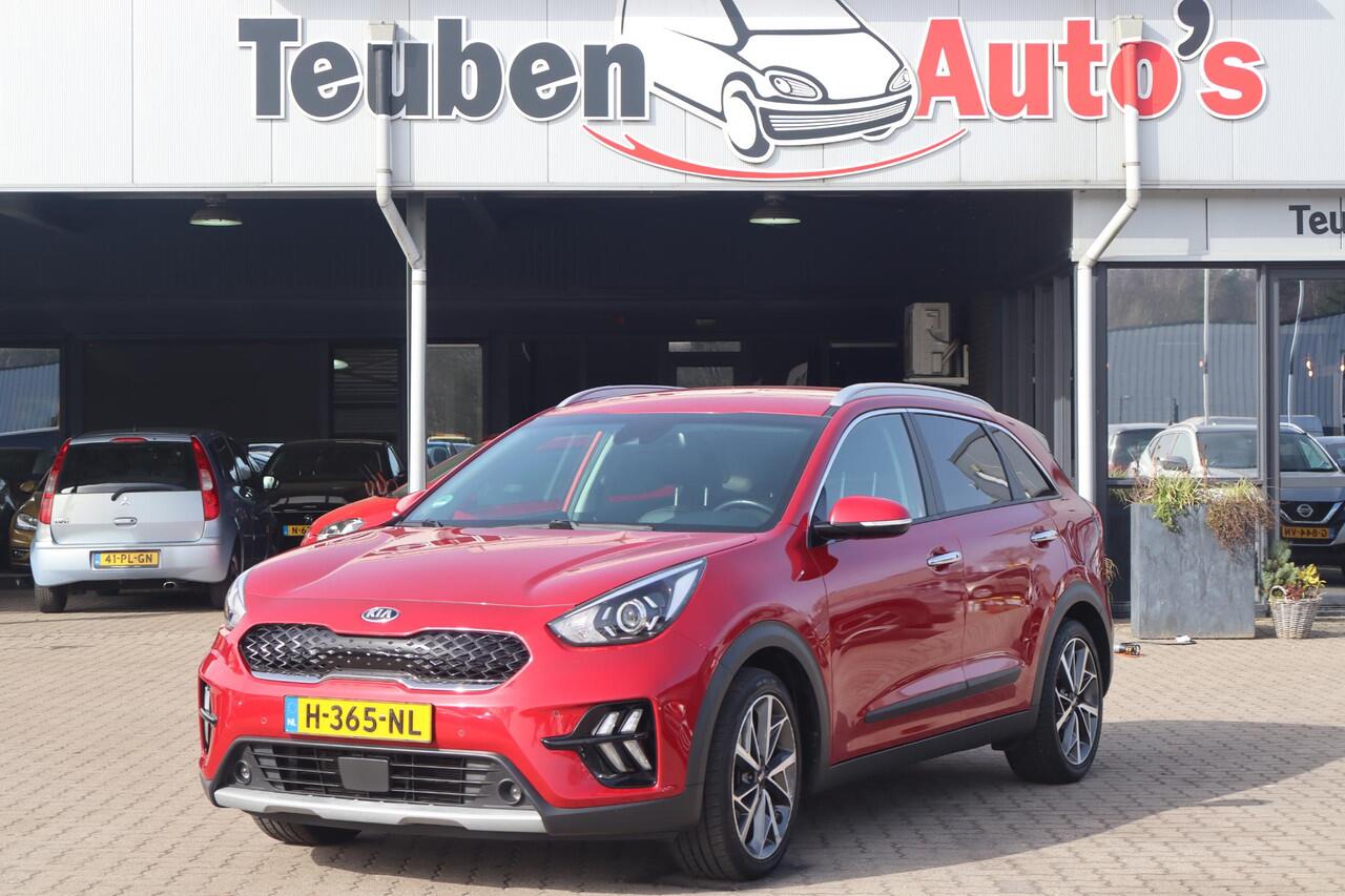 KIA Niro 1.6 GDi Hybrid DynamicPlusLine Navigatie, Apple Carplay, Climate control, Camera, Stoel- stuurverwarming, Lichtmetalen wielen