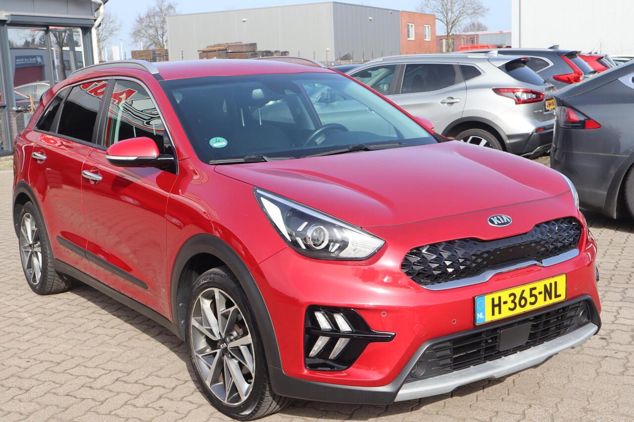 KIA Niro 1.6 GDi Hybrid DynamicPlusLine Navigatie, Apple Carplay, Climate control, Camera, Stoel- stuurverwarming, Lichtmetalen wielen