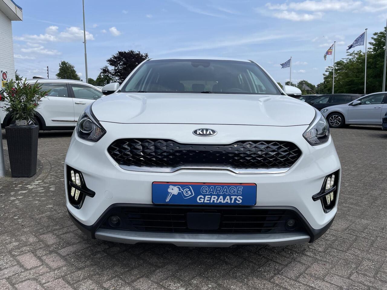 KIA Niro 1.6 GDi PHEV DynamicLine | 10 jaar garantie, 1e eigenaar, Dealer onderhouden, Apple CarPlay / Android Auto, Adapt. Cruise Control, 1300kg trekgewicht, weinig km!