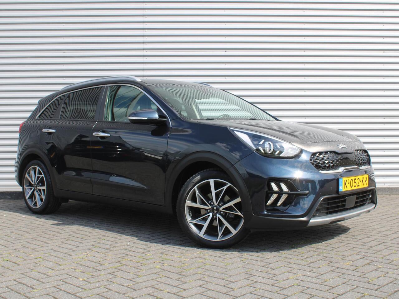 KIA Niro 1.6 GDi Hybrid DynamicPlusLine | Trekhaak | Stuur-/stoelverwarming | Camera | Cruise adapt. | 18" LM | Leer | LED | Navi |