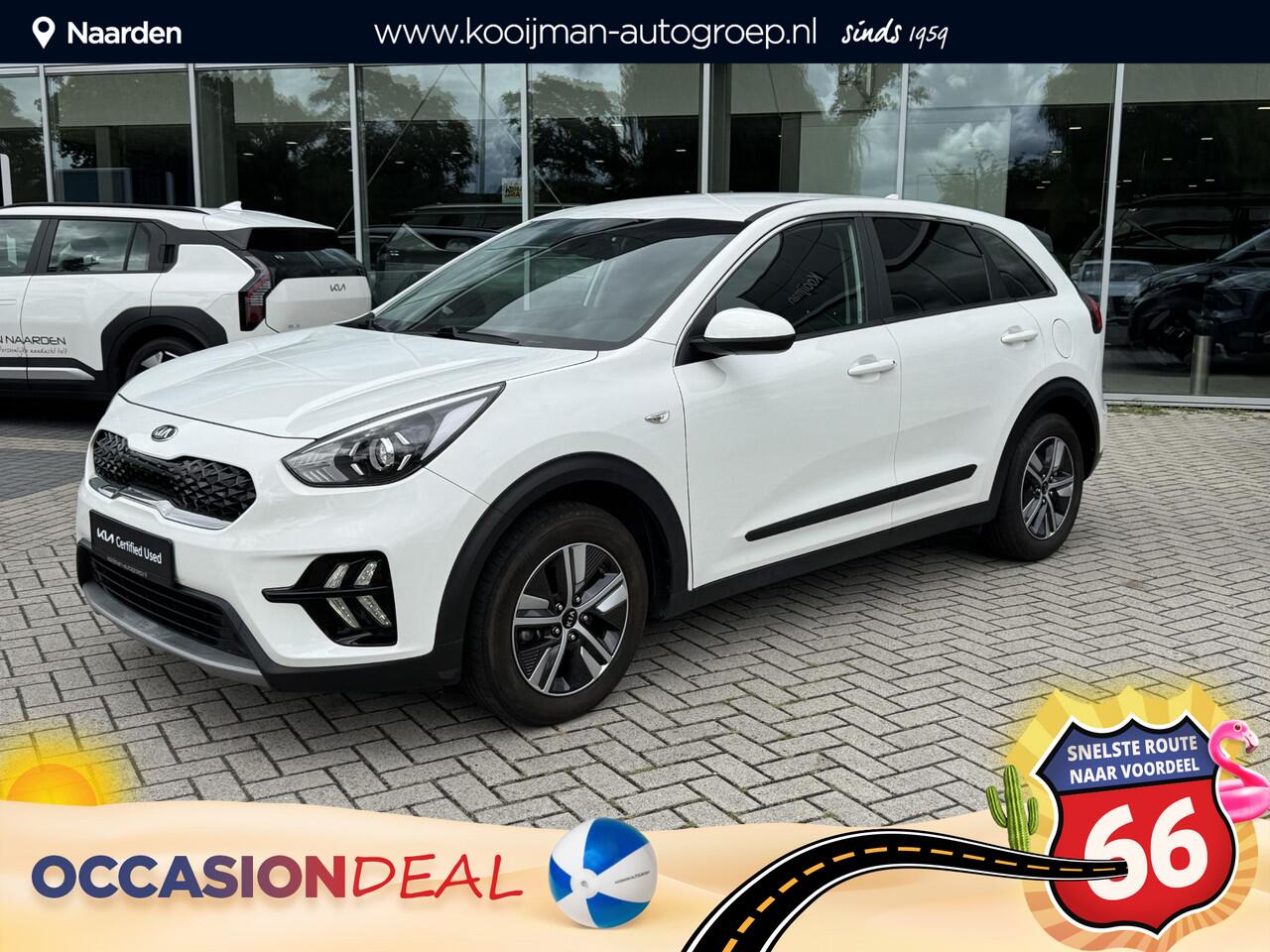 KIA Niro 1.6 GDi Hybrid ComfortLine Cruise control, achteruitrij camera, navigatie Apple CarPlay/Android Auto, automaat, hybride!