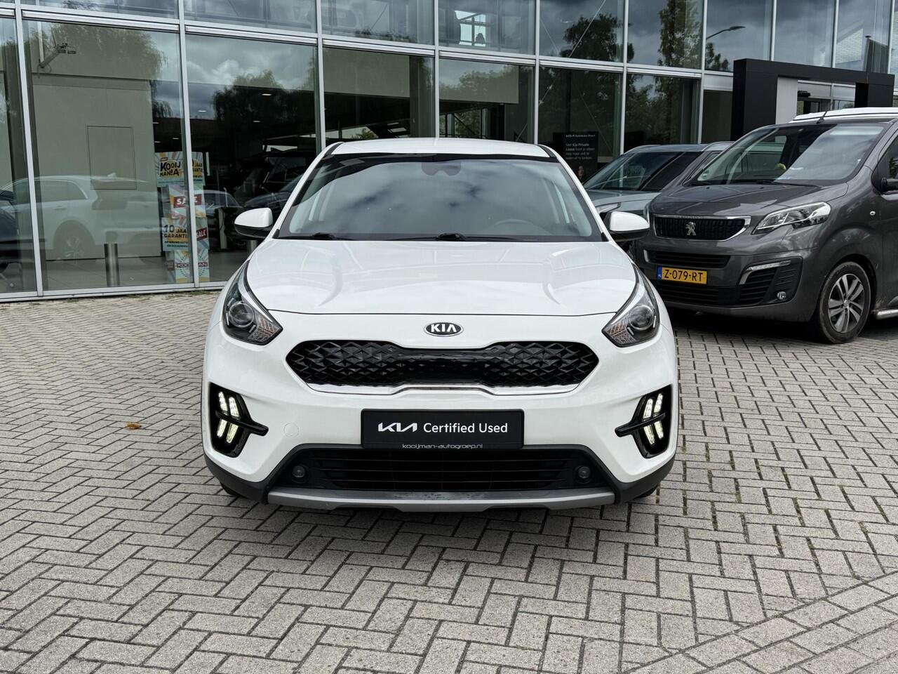 KIA Niro 1.6 GDi Hybrid ComfortLine Cruise control, achteruitrij camera, navigatie Apple CarPlay/Android Auto, automaat, hybride!