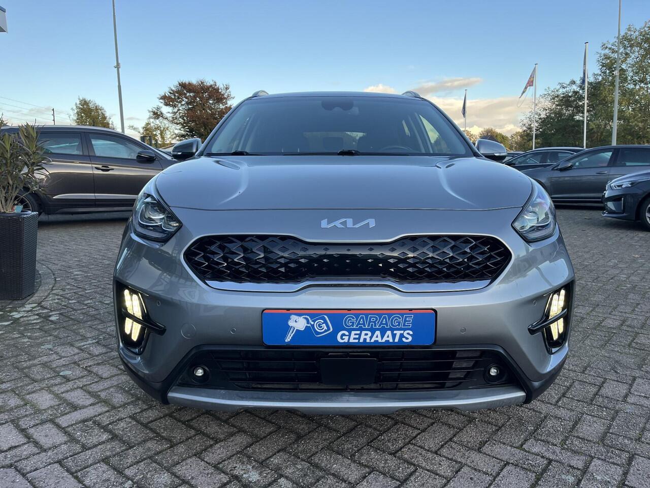 KIA Niro 1.6 GDi PHEV DynamicPlusLine | 10 jaar garantie, Digitaal Display, Dealer onderhouden, Parkeersensoren V+A, LED, 1e eigenaar, 1300kg trekgewicht, Fabrieksgarantie!
