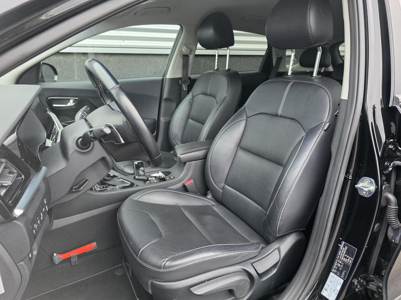 KIA Niro 1.6 GDi Hybrid DynamicPlusLine Navigatie, Lederen bekleding, Stoel- & Stuurwiel verwarmd, Dodehoekdetectie, Smart Key, Privacy Glass, Dealeronderhouden