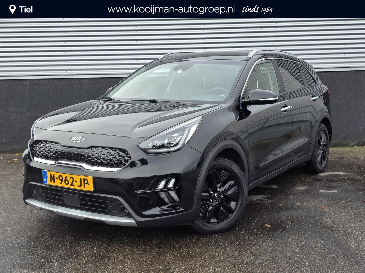 KIA Niro 1.6 GDi Hybrid DynamicPlusLine Navigatie, Lederen bekleding, Stoel- & Stuurwiel verwarmd, Dodehoekdetectie, Smart Key, Privacy Glass, Dealeronderhouden