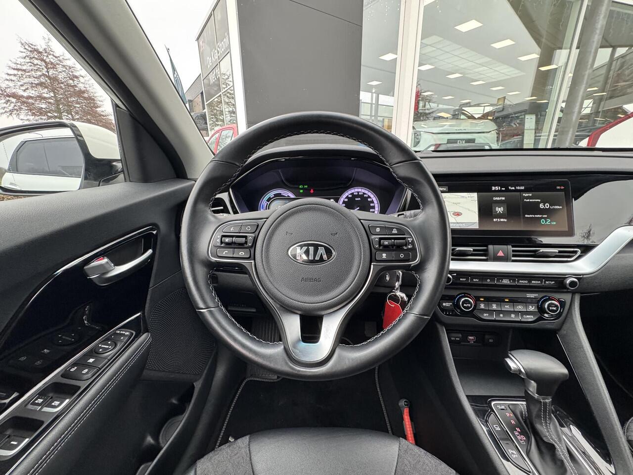 KIA Niro 1.6 GDi Hybrid DynamicLine Trekhaak, Adaptieve Cruise Control, Eerste Eigenaar, Apple Carplay/Android Auto, Enz...