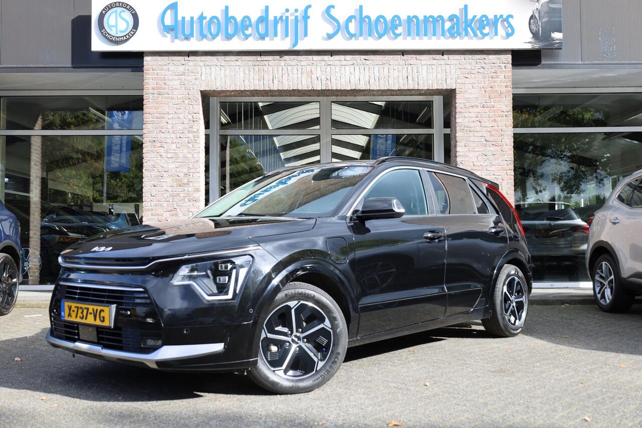 KIA Niro 1.6 GDi PHEV DynamicPlusLine TREKHAAK LEER CARPLAY CAMERA HUD MEMORY PANO STOELVENTILATIE 4XSTOEL/STUURVERW. ADAPTIVE-CRUISE CLIMA NAVI 2XPDC LMV