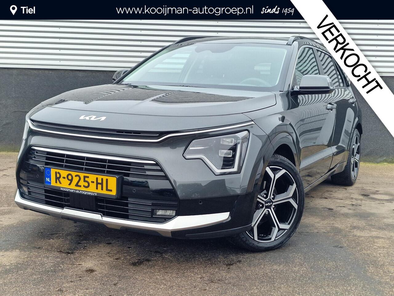 KIA Niro 1.6 GDi Hybrid DynamicPlusLine Schuif/kanteldak, 1e eign. Nieuw geleverd en dealeronderhouden, Dodehoekdetectie, Stoel- & Stuurwiel verwarmd, LMV, Smart Key