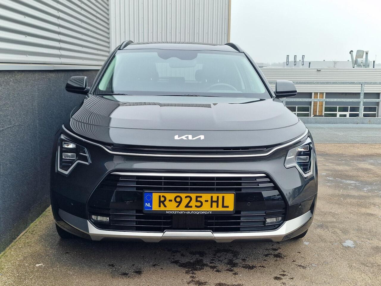 KIA Niro 1.6 GDi Hybrid DynamicPlusLine Schuif/kanteldak, 1e eign. Nieuw geleverd en dealeronderhouden, Dodehoekdetectie, Stoel- & Stuurwiel verwarmd, LMV, Smart Key