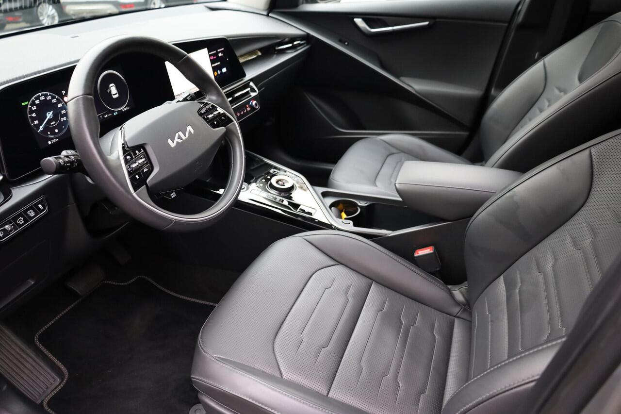 KIA Niro 1.6 GDi Hybrid DynamicPlusLine TREKHAAK-AFN LEER HUD PANO CARPLAY STOEL/STUURVERW. CAMERA ELEC-KLEP ADAPTIVE-CRUISE DAB 2XPDC LMV NAP DEALERONDERHOUDEN!!