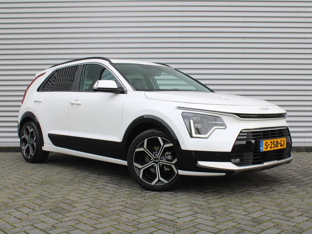 KIA Niro 1.6 GDi Hybrid Launch Edition | Stuur-/stoelverwarming + ventilatie | Leer | Schuifdak | 18" LM | Camera | Cruise adapt. | HUD | Zeer mooie auto |