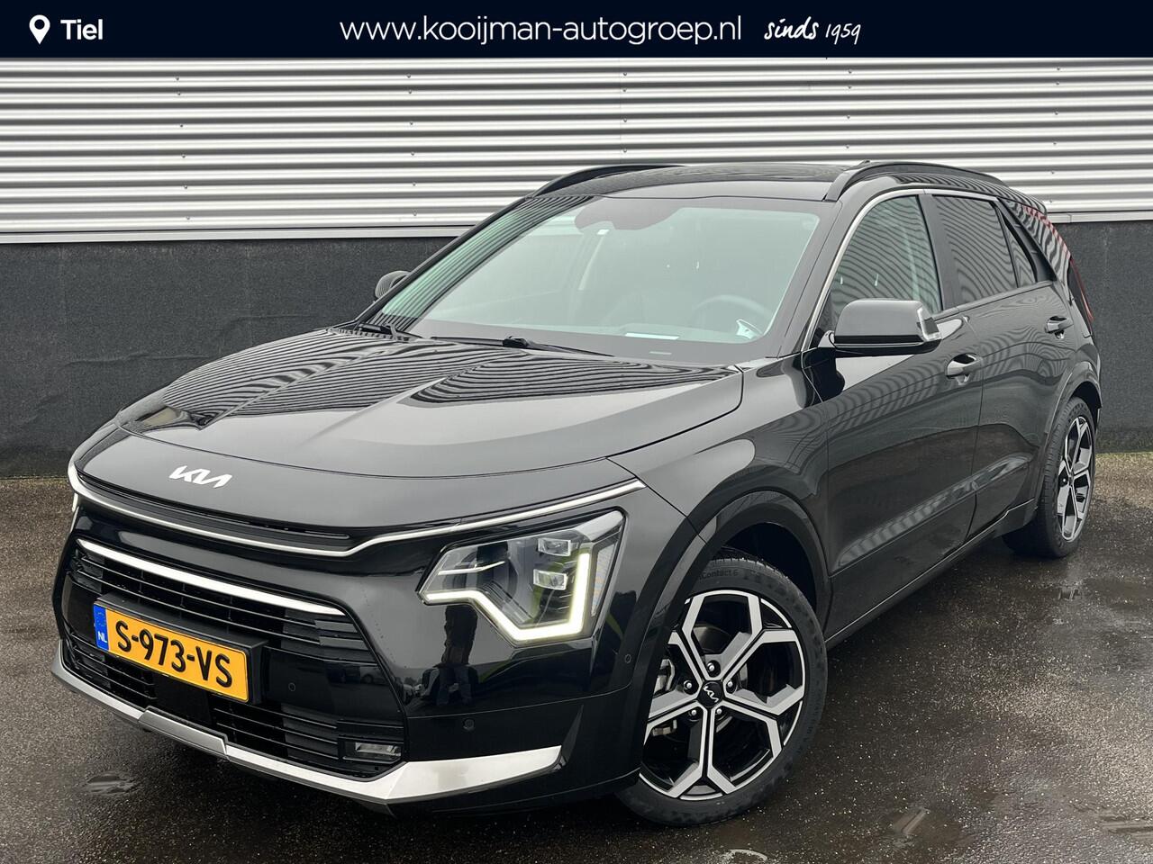 KIA Niro 1.6 GDi Hybrid ExecutiveLine Schuif/kanteldak, Nieuw geleverd, 1e eign. LMV, Stoelkoeling + verwarming, Stuurwiel verwarmd, Herman/Kardon, Dodehoekdetectie,