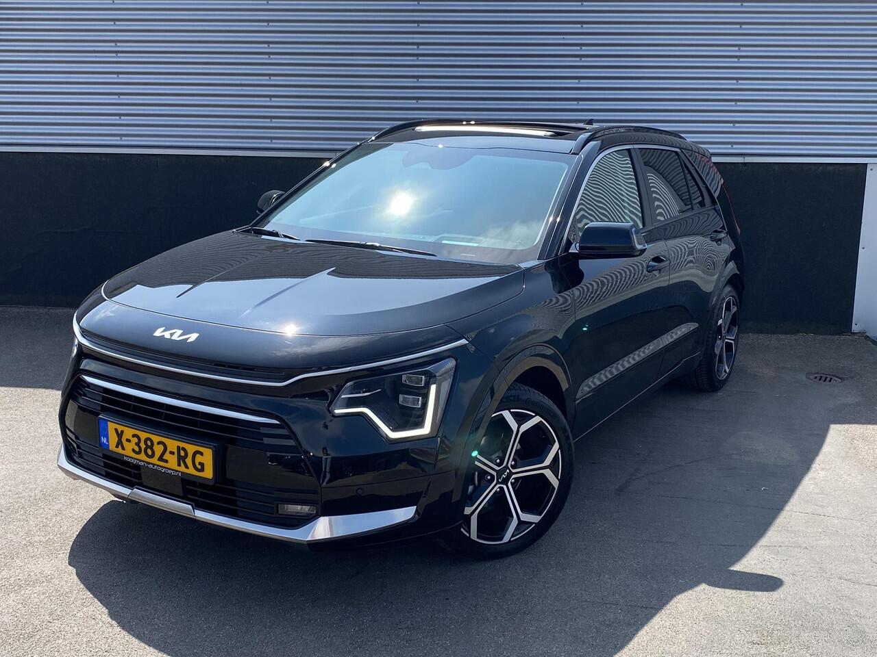 KIA Niro 1.6 GDi Hybrid ExecutiveLine DEMOVOORDEEL! Schuif-/kanteldak, Leder, Seat memory, 18", Dodehoekdetectie, Stoelkoeling + verwarming,