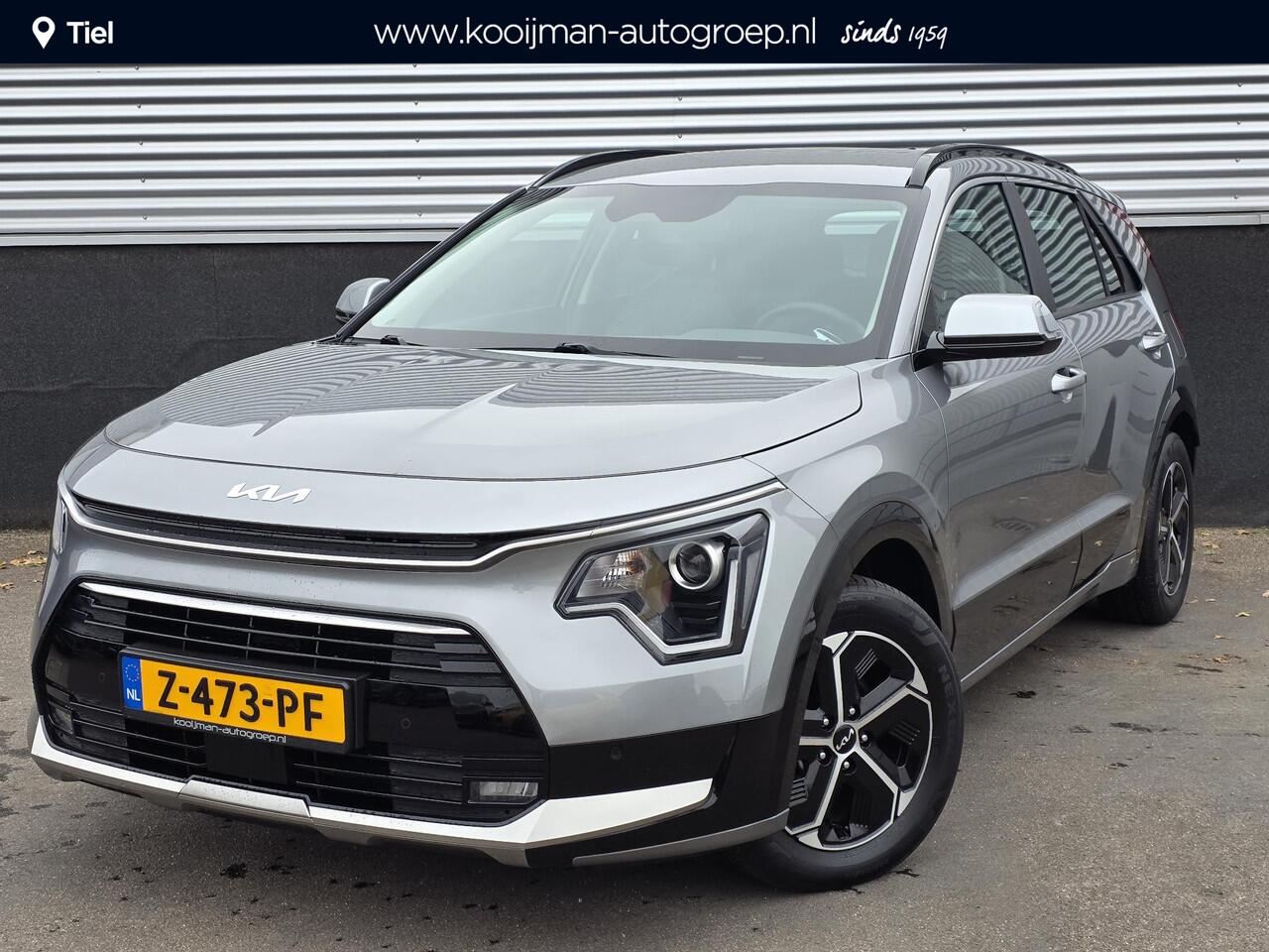 KIA Niro 1.6 GDi Hybrid DynamicLine Trekhaak, navigatie Apple CarPlay/Android Auto, NL-AUTO! parkeersensoren v&a, achteruitrij camera, adaptieve cruise control, BTW-auto