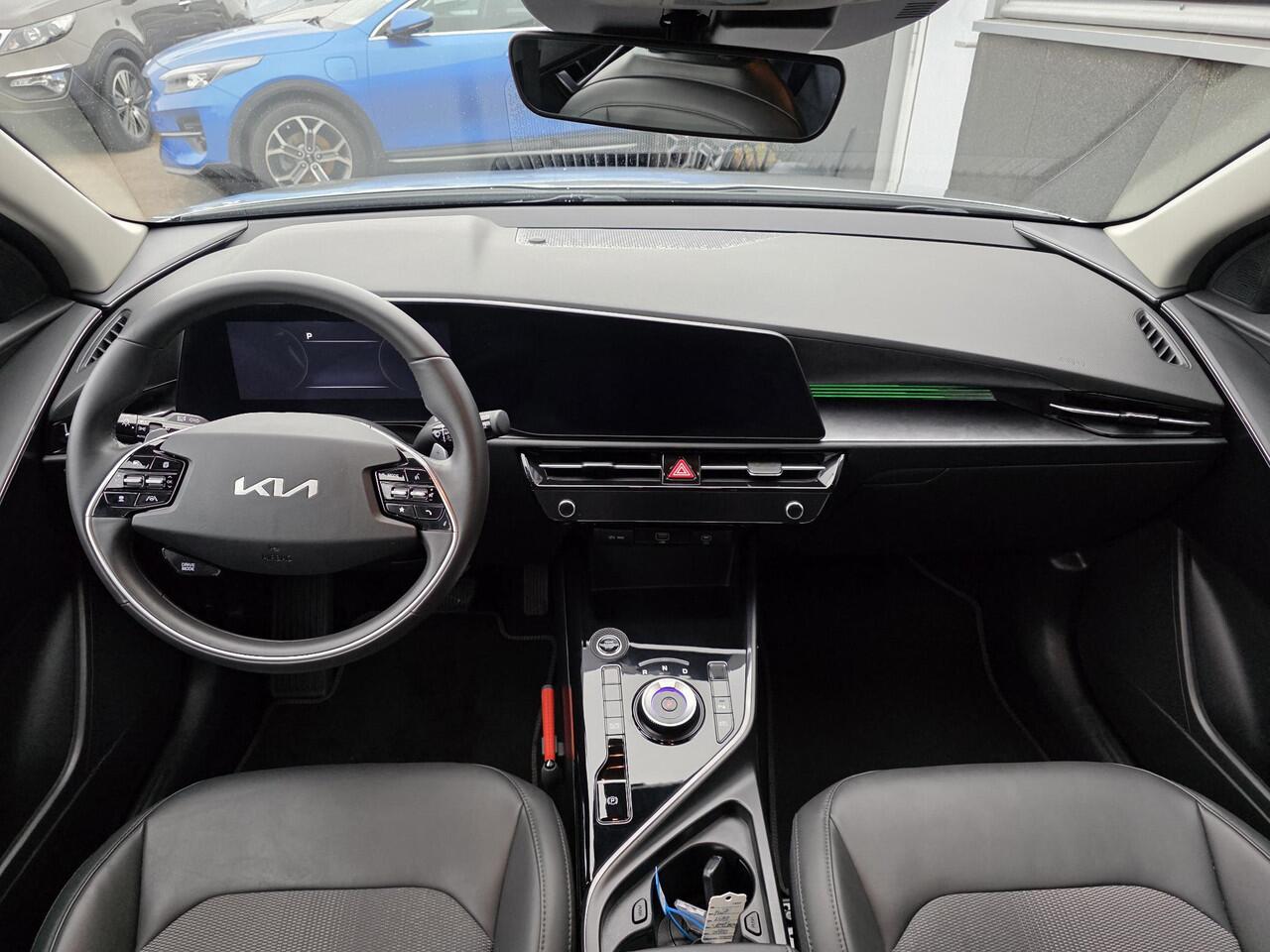 KIA Niro 1.6 GDi Hybrid DynamicLine Trekhaak, navigatie Apple CarPlay/Android Auto, NL-AUTO! parkeersensoren v&a, achteruitrij camera, adaptieve cruise control, BTW-auto