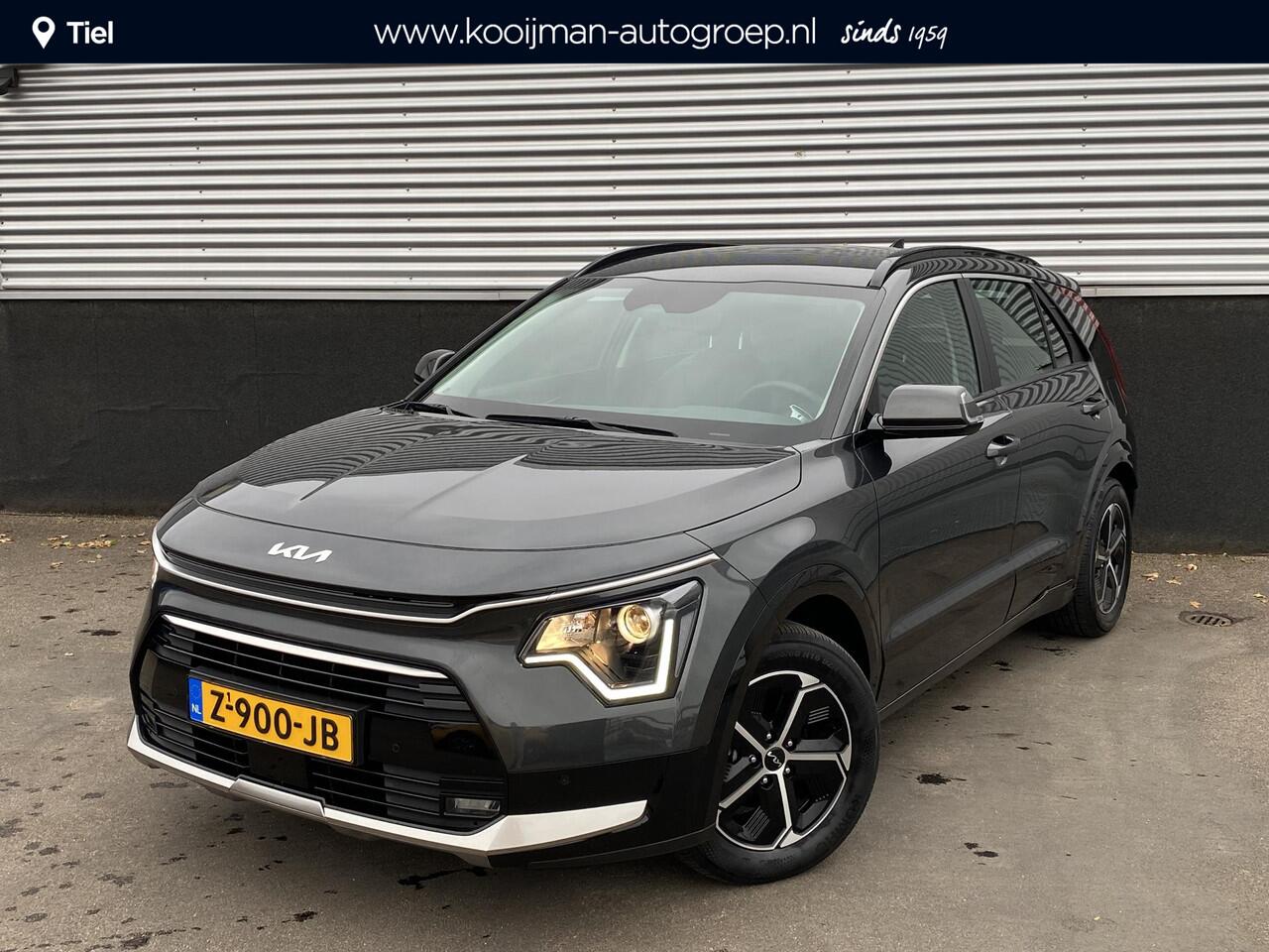 KIA Niro 1.6 GDi Hybrid DynamicLine Trekhaak, navigatie Apple CarPlay/Android Auto, NL-AUTO! parkeersensoren v&a, achteruitrij camera, adaptieve cruise control, BTW-auto