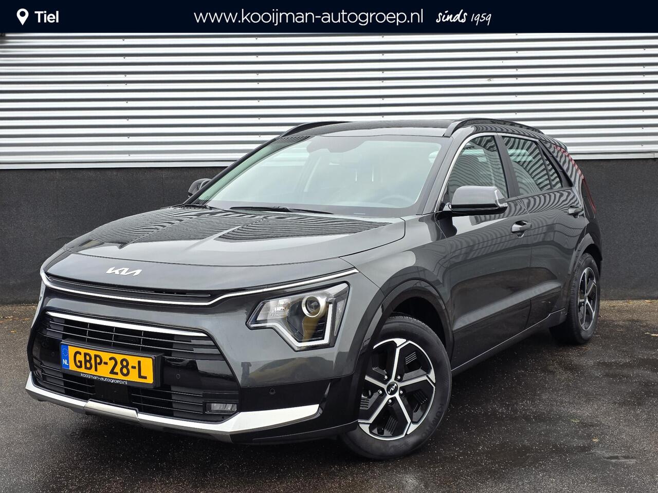 KIA Niro 1.6 GDi Hybrid DynamicLine Trekhaak, navigatie Apple CarPlay/Android Auto, parkeersensoren v&a, achteruitrij camera, adaptieve cruise control
