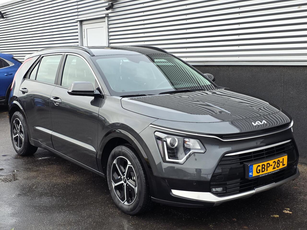 KIA Niro 1.6 GDi Hybrid DynamicLine Trekhaak, navigatie Apple CarPlay/Android Auto, parkeersensoren v&a, achteruitrij camera, adaptieve cruise control