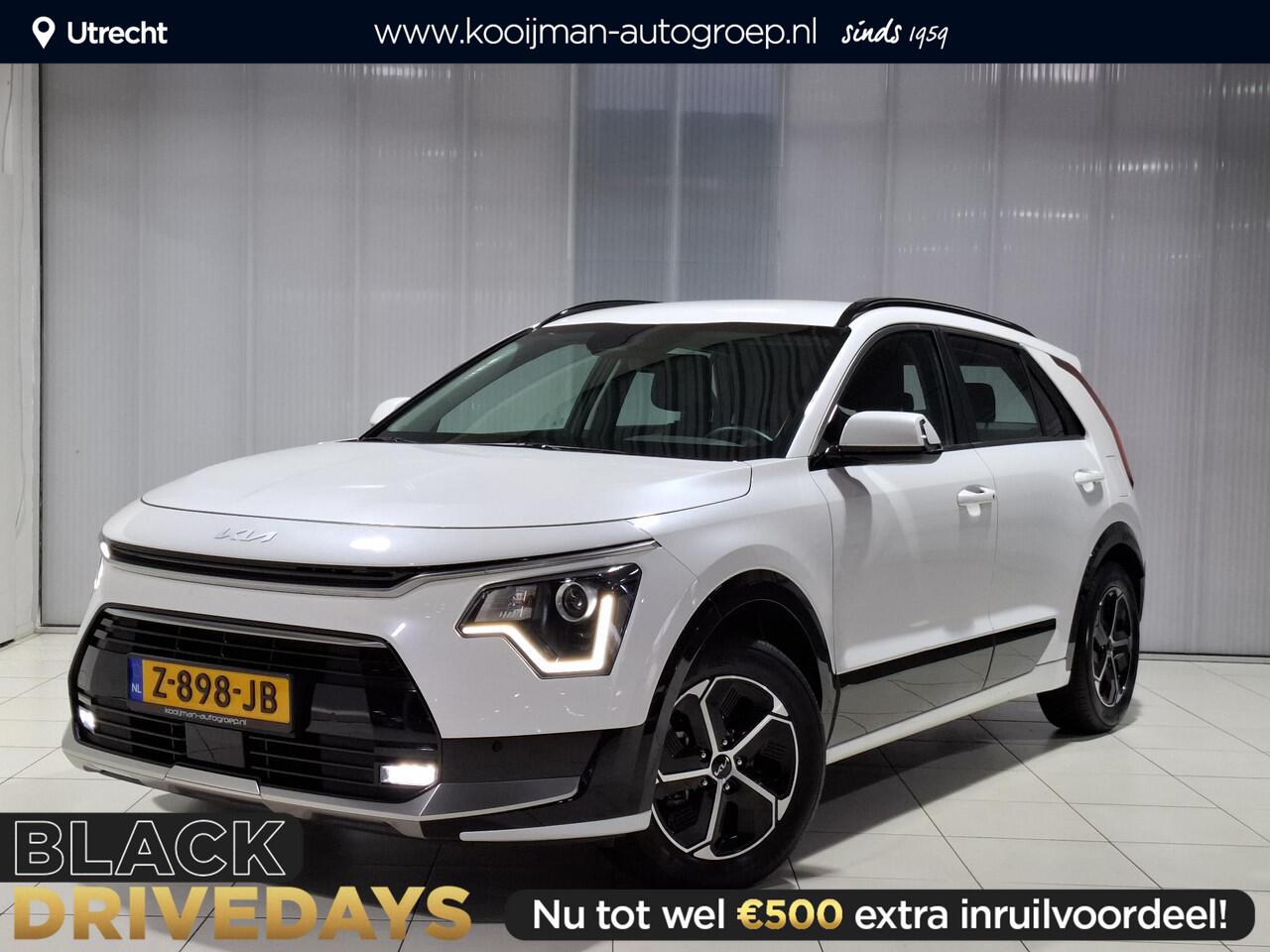 KIA Niro 1.6 GDi Hybrid DynamicLine Trekhaak, Apple Carplay/Android Auto, Navigatie, Camera