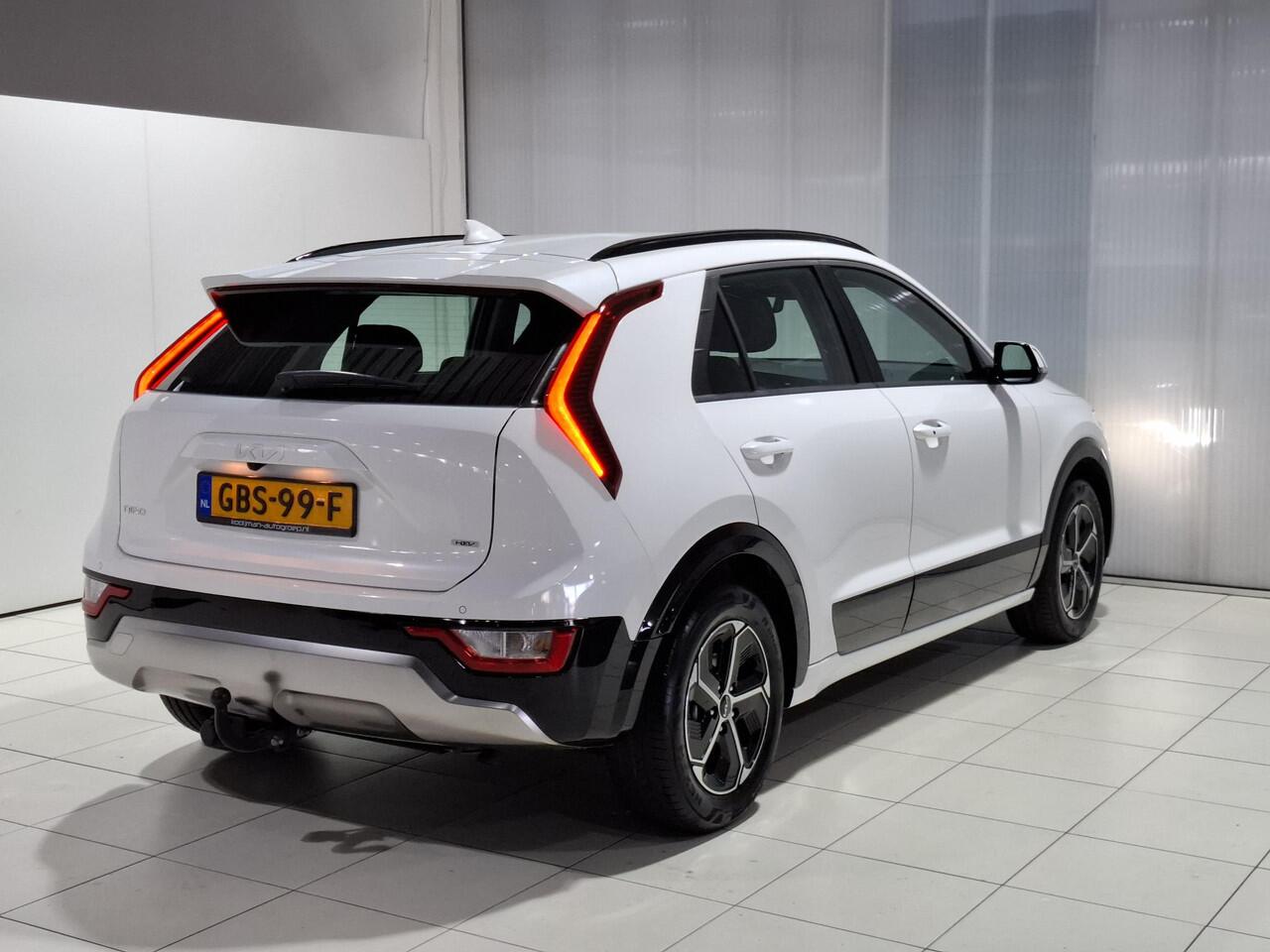 KIA Niro 1.6 GDi Hybrid DynamicLine Trekhaak, Apple Carplay/Android Auto, Navigatie, Camera.