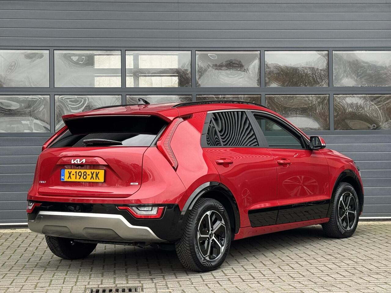 KIA Niro 1.6 GDi HYBRID DYNAMICPLUSLINE I DEALER ONDERHOUDEN I SCHUIF/KANTELDAK I VD EERSTE EIGENAAR I LEDEREN BEKLEDING