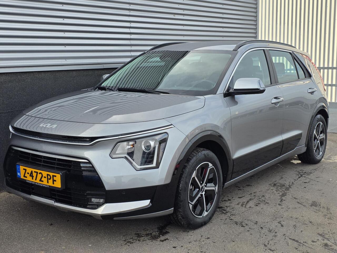 KIA Niro 1.6 GDi Hybrid DynamicLine Trekhaak 13-polig, navigatie, Apple CarPlay/Android Auto, NL-AUTO, parkeersensoren v&a, achteruitrij camera, adaptieve cruise control, BTW-auto