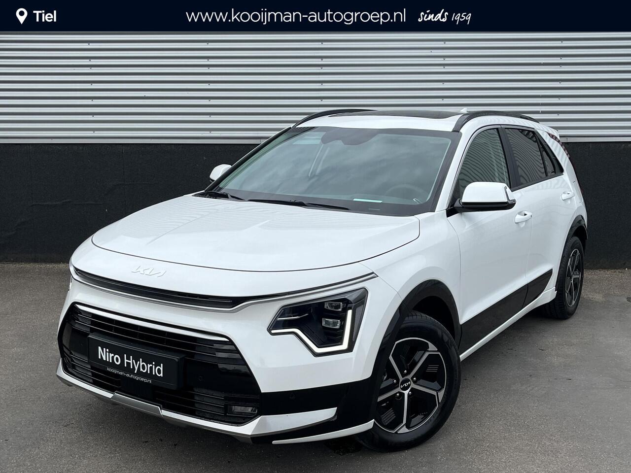KIA Niro 1.6 GDi Hybrid DynamicPlusLine ¤4396 Voordeel! ACTIEPRIJS! Direct & Nieuw uit voorraad leverbaar. Meerdere kleuren snel leverbaar