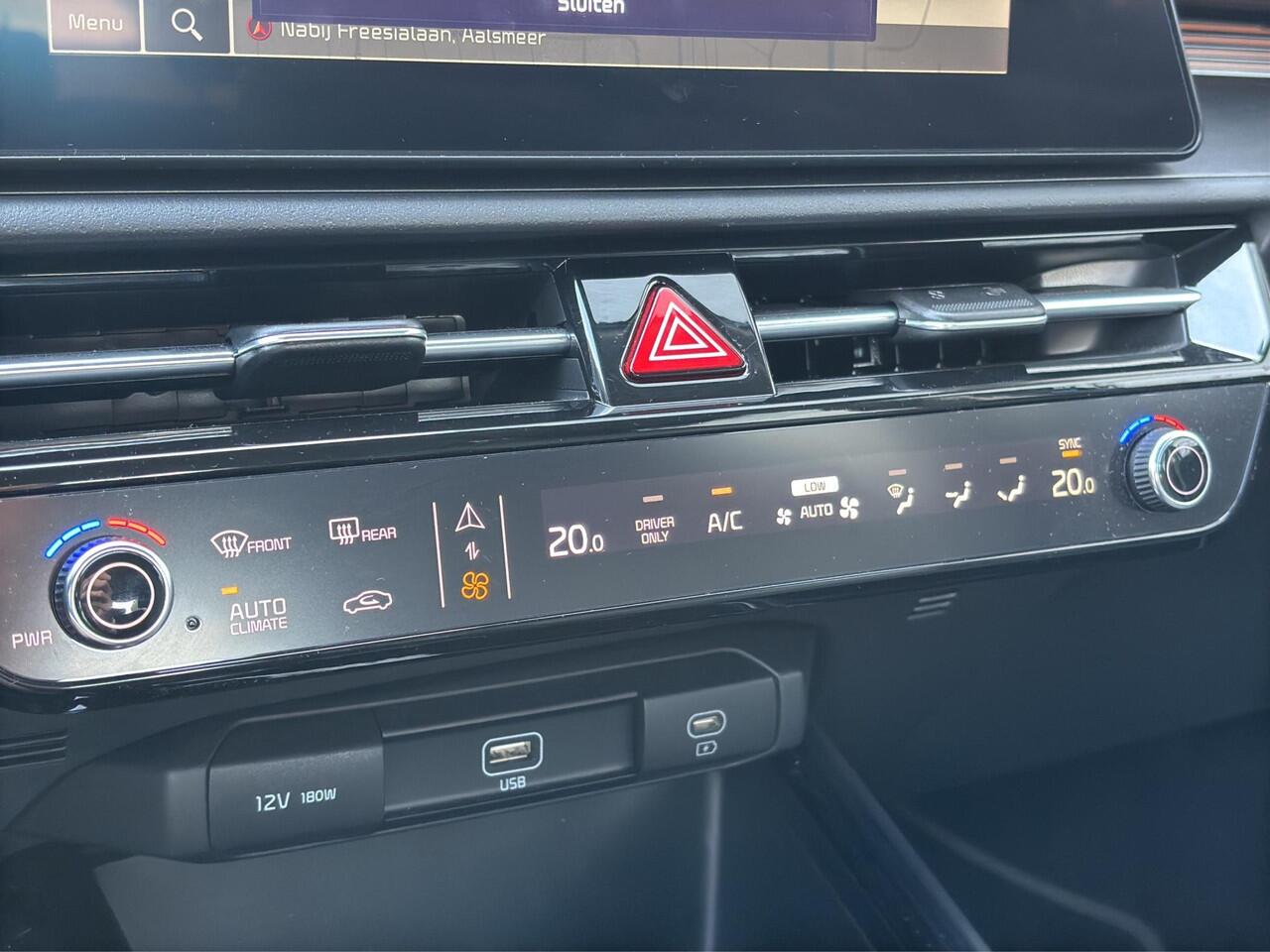 KIA Niro 1.6 GDi Hybrid DynamicLine Climate Control | Automaat | Adapt. Cruise | Navi | Carplay/Android Auto | Half-Leder | Camera | Navi |