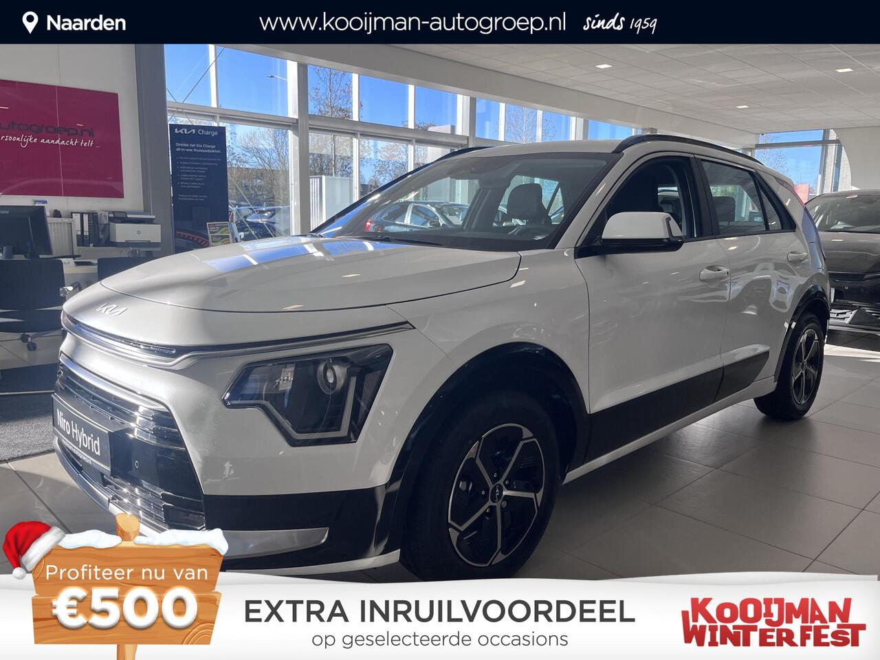 KIA Niro 1.6 GDi Hybrid DynamicLine VOORDEEL!! OP VOORRAAD!! RIJDEN IN 2025!!