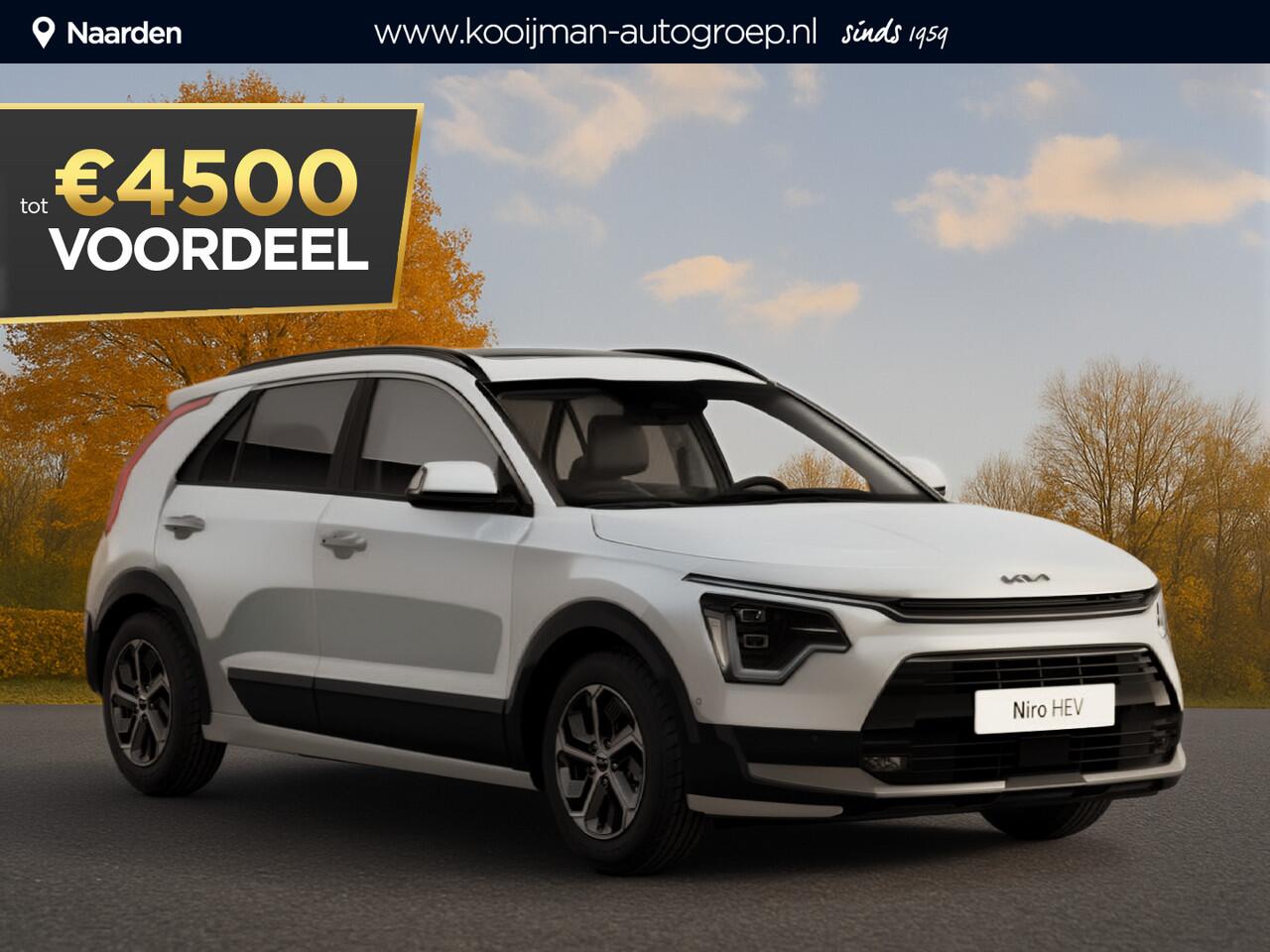 KIA Niro 1.6 GDi Hybrid ComfortLine ¤31.295,- RIJKLAAR! Nu ¤4.500,- voordeel! Nu extra scherp geprijsd!