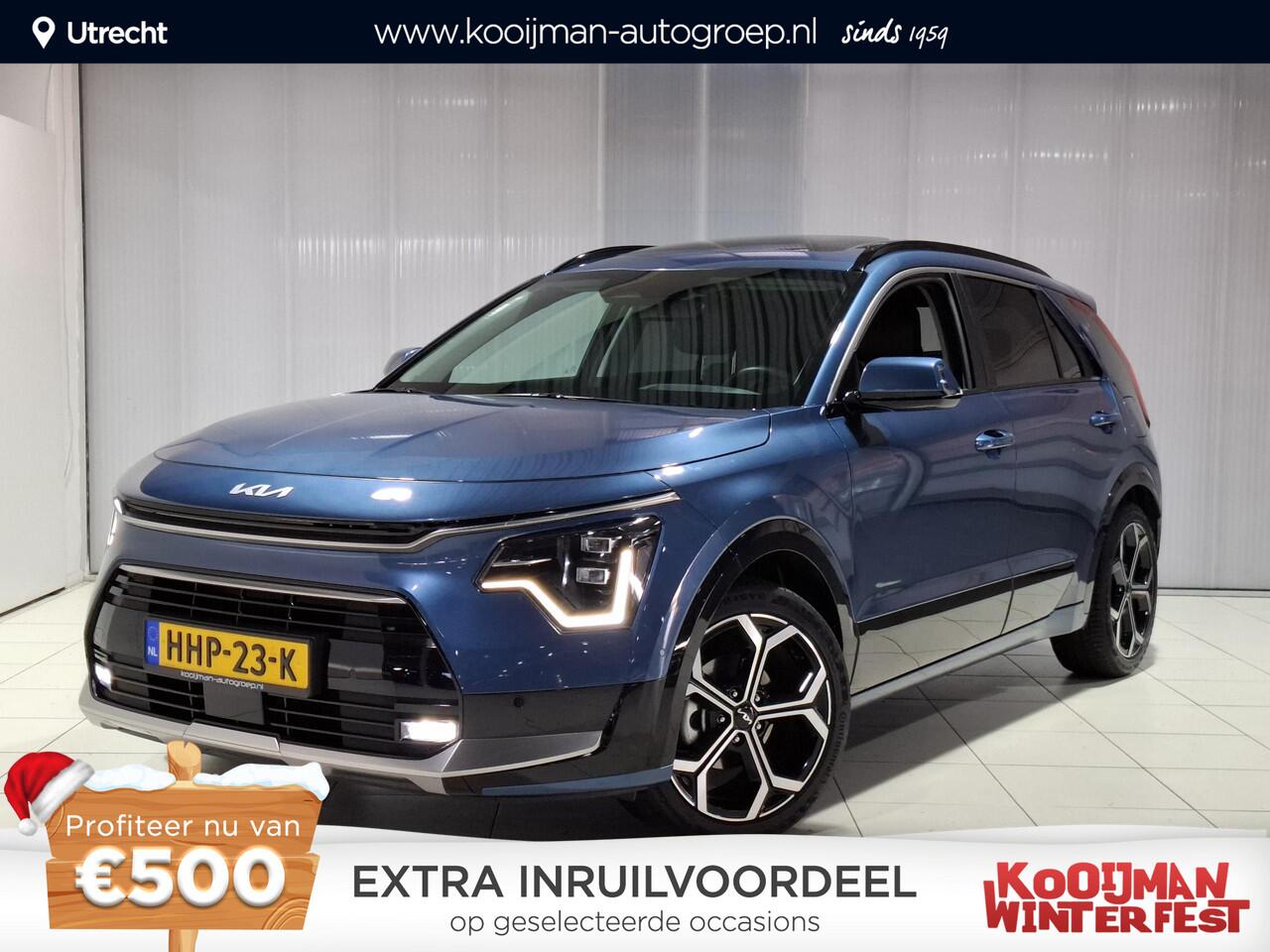 KIA Niro 1.6 GDi Hybrid ExecutiveLine Stoel en Stuur verwarming, Apple Carplay/Android Auto, Navigatie, camera.