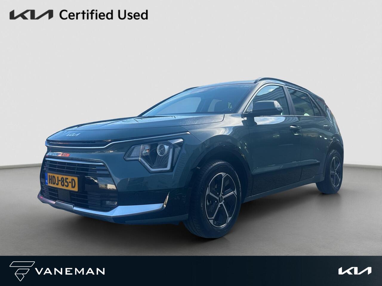 KIA Niro 1.6 GDi Hybrid DynamicLine | Climate Control | Automaat | Adapt. Cruise | Navi | Carplay/Android Auto | Half-Leder |