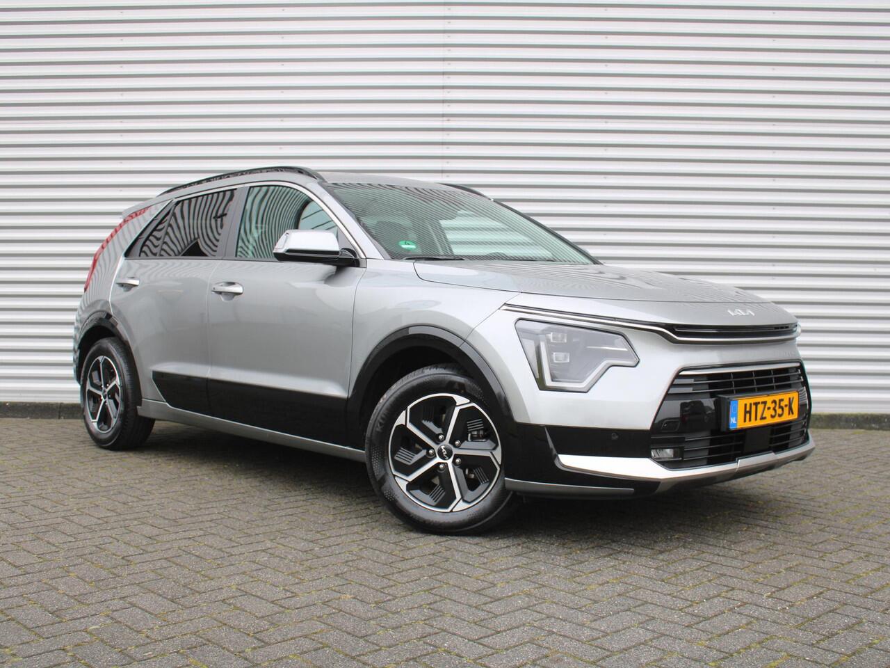 KIA Niro 1.6 GDi Hybrid DynamicPlusLine | Schuif-/kanteldak | Stuur-/stoelverwarming | Cruise adapt. | Camera | Clima | HUD | 16" LM |