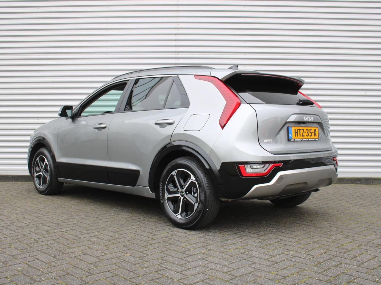 KIA Niro 1.6 GDi Hybrid DynamicPlusLine | Schuif-/kanteldak | Stuur-/stoelverwarming | Cruise adapt. | Camera | Clima | HUD | 16" LM |