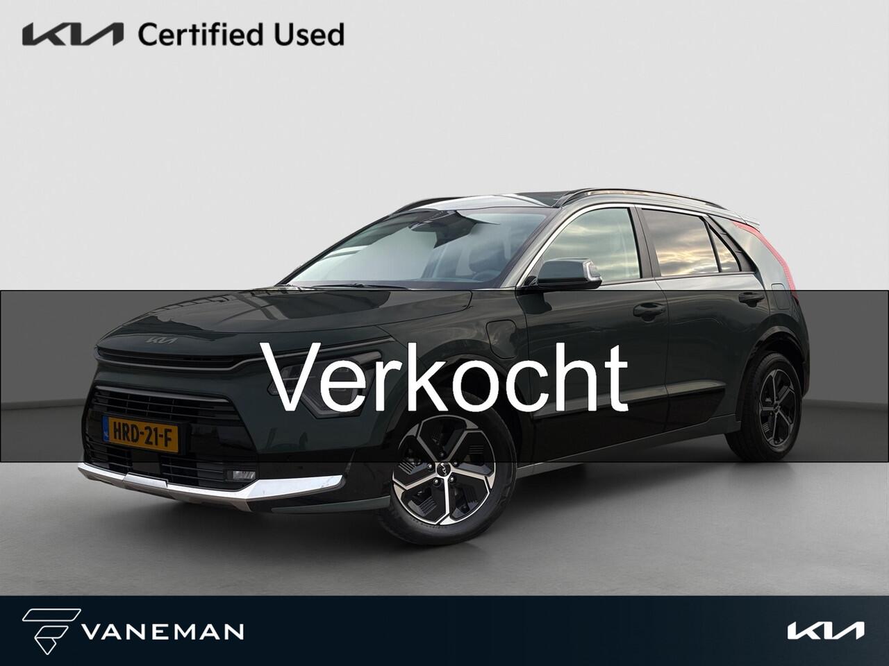 KIA Niro 1.6 GDi PHEV DynamicPlusLine Leder | Stoel- en Stuurverwarming | Adapt. Cruise | Schuif/Kanteldak | Elektr. Achterklep |