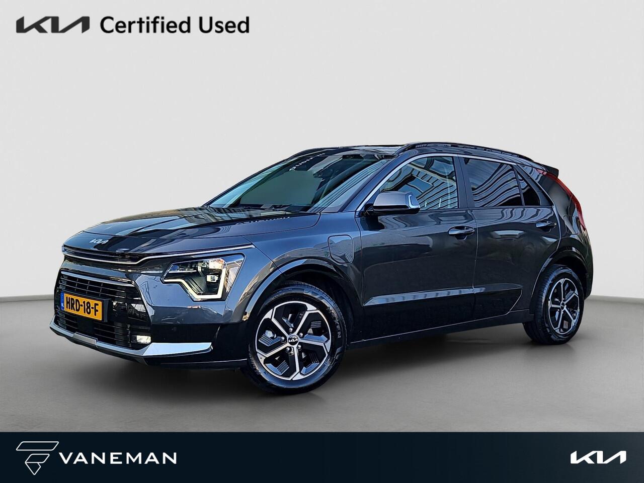 KIA Niro 1.6 GDi PHEV DynamicPlusLine | HUD | Leder | Stoel- en Stuurverwarming | Adapt. Cruise | Schuif/Kanteldak | Elektr. Achterklep |