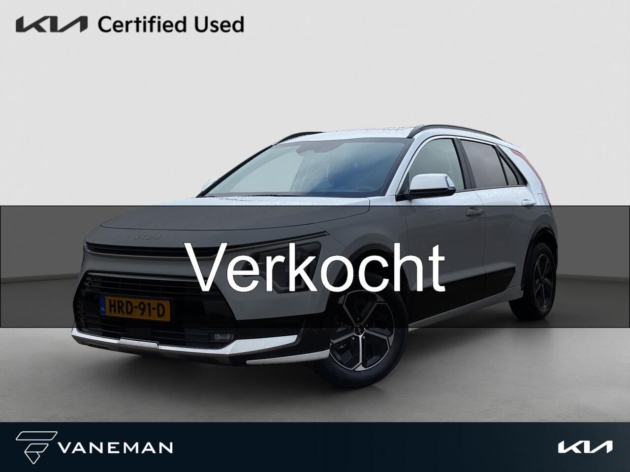 KIA Niro 1.6 GDi Hybrid DynamicPlusLine HUD | Leder | Stoel- en Stuurverwarming | Adapt. Cruise | Schuif/Kanteldak | Elektr. Achterklep |