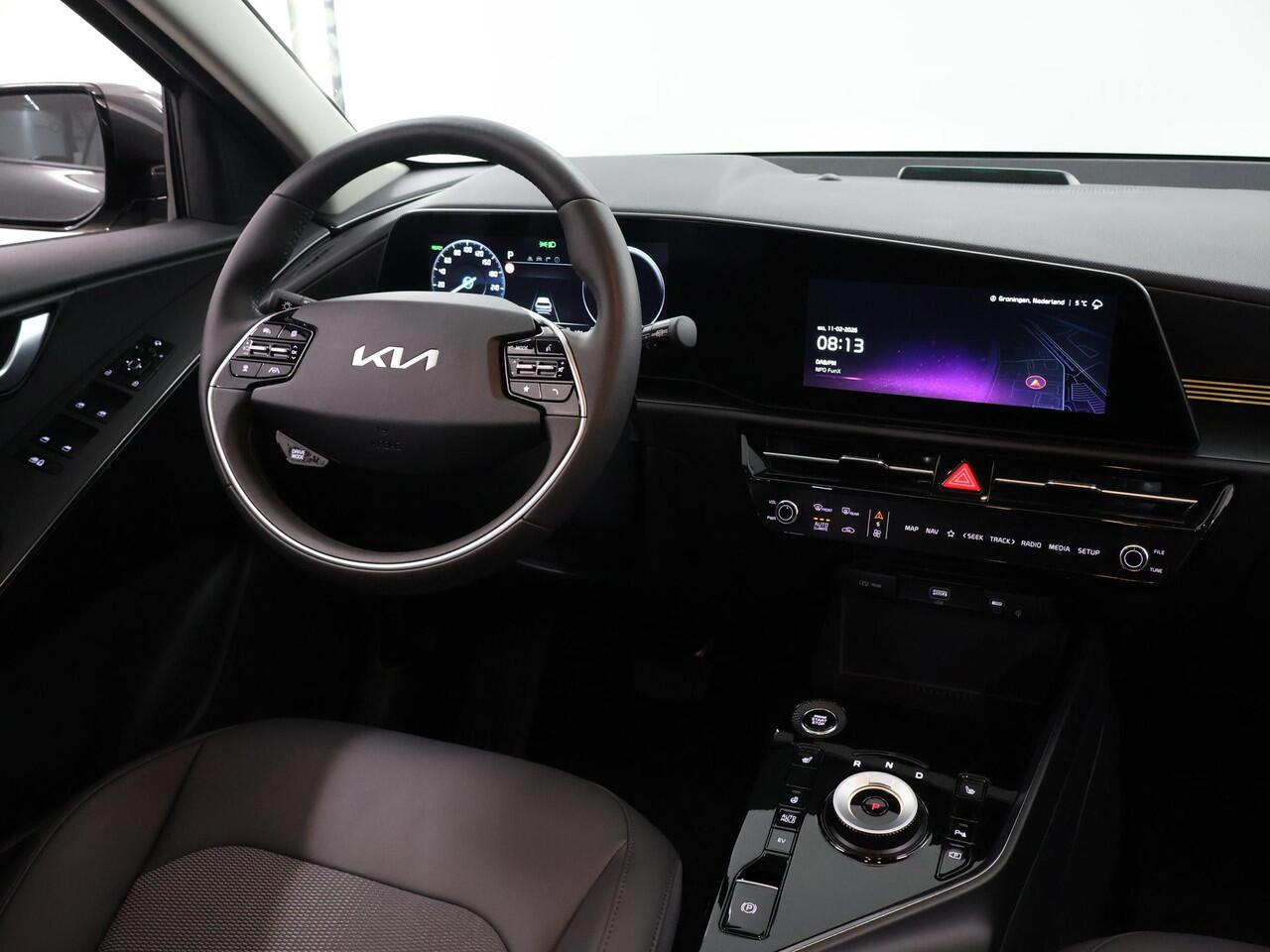 KIA Niro 1.6 GDi PHEV DynamicPlusLine Edition | 18" lichtmetalen velgen | Elektrisch verstelbare bestuurdersstoel | Stoel/Stuurwielverwarming | LED Koplampen | Elektrisch bedienbare achterklep |