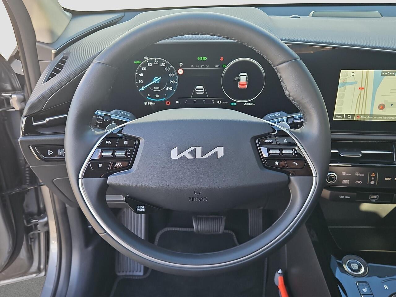 KIA Niro 1.6 GDi PHEV DynamicPlusLine | Head Up Display | Stoel- en Stuurverwarming | Leder | Adapt. Cruise | LMV |