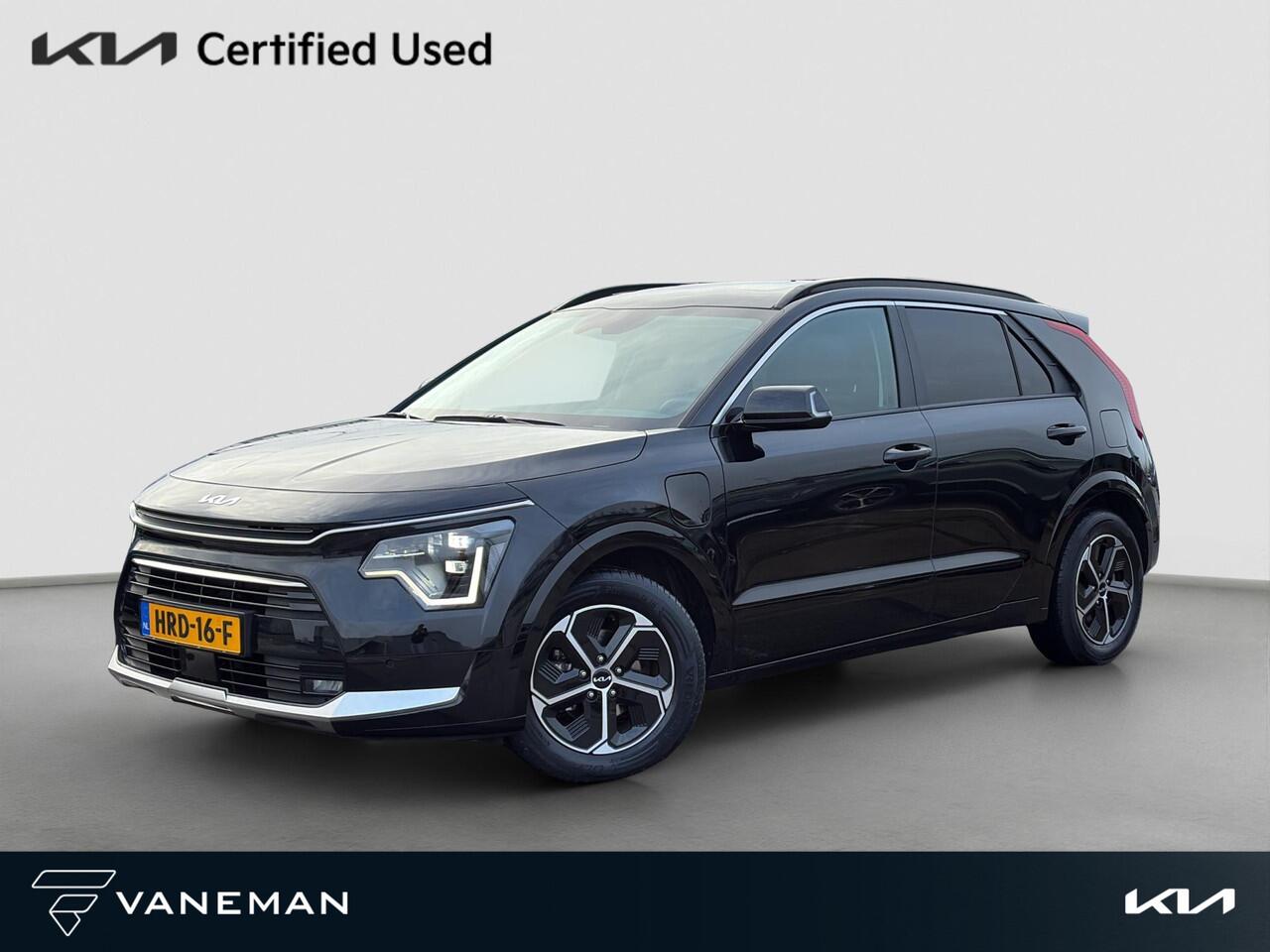 KIA Niro 1.6 GDi PHEV DynamicPlusLine Leder | Stoel- en Stuurverwarming | Adapt. Cruise | Schuif/Kanteldak | Elektr. Achterklep |